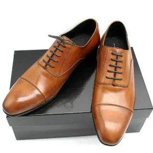 Business Schuhe aus dem Sortiment Business Classic Herrenschuhe Oxford braun